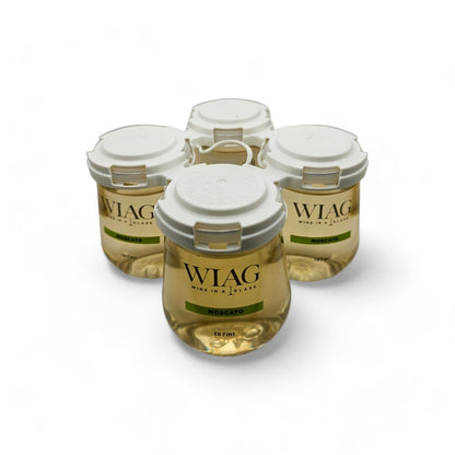 4 Pack Wine - Elegant Single-Serve Wine In A Glass - Premium Quality, Perfect Portion - WIAG Global