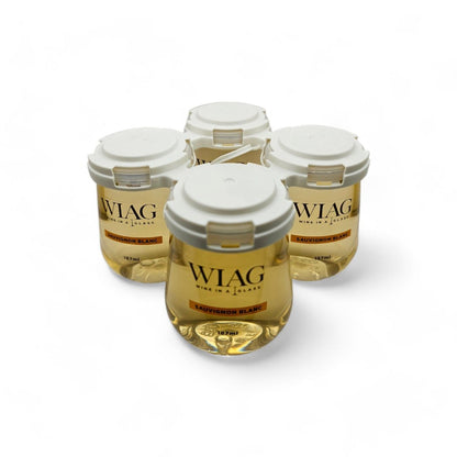 4 Pack Wine - Elegant Single-Serve Wine In A Glass - Premium Quality, Perfect Portion - WIAG Global